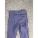 Athleta ‎ Ultimate Stash Pocket Capri Athletic Legging Pants Small Light Purple Photo 9