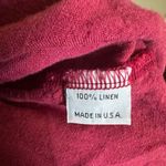 Bryn Walker lagenlook linen flowy artsy XL button down top Photo 4