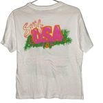 Daydreamer  Beach Boys Surf USA Boyfriend Tee Vintage White size Extra Small Photo 3