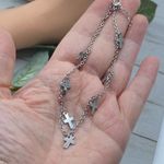 Stainless Steel Cross anklet Silver Photo 2