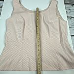 Tahari  Arthur S.‎ Levine Tank Top Sleeveless Pink Fitted Blouse [Size 10] Photo 4