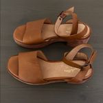 Seychelles Anthropologie  Calming Influence Suede Leather Platform Sandal Sz 7.5 Photo 4
