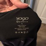 vogo athletica  Leggings in Black and Purple,Sz L Photo 2