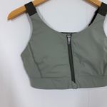Outdoor Voices  Green Zip Front Sports Bra Photo 6