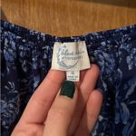 Francesca's Francesca’s Blue Rain Flora Blue Mini Dress Photo 2