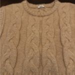 Le lis  Tan Knit Sweater Vest Photo 1