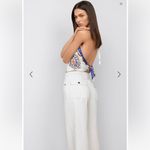 Johnny Was  The Braided Wide Leg Jeans White 30 Photo 3