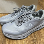 On Cloudzone alloy rock running athletic training lace up shoes sneakers sz 9 Gray Photo 0