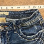 Earl Jean Capri Roll Cuff Denim Womens Size 6 Cropped Simple Casual Everyday Blue Photo 4