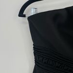 BCBGMAXAZRIA  Women's Black Ruched Sweetheart Strapless Mini Bubble Dress Size 04 Photo 5