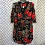 Jella Couture floral Aztec print dress Women’s Size A small NWT Photo 1
