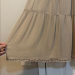 Wilfred Aritzia  tuberose dress tan birch chiffon NWOT medium Photo 2