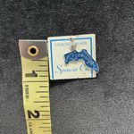 NOS New Vintage Sterling Silver Blue Florida Necklace Charm Silver Photo 4