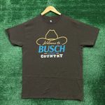 Junkfood Welcome to Busch Light Country Beer Poster Tee M Photo 0
