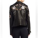 ALC Frank A.L.C. Benson Embroidered Leather Jacket Photo 1