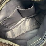 Coach Metallic Pewter Brooke slouchy hobo handbag chunky silver hardware Photo 7