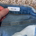 Kensie  Light Blue Straight Leg Jeans Photo 2