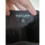 For Love & Lemons Black Underbust Mini Dress Romantic Babydoll Whimsigoth Photo 4