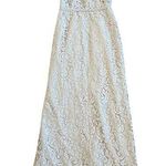J.Crew Pamela All Lace Maxi Dress Gown High Waist Straight Fit Size 2 Women's Photo 0