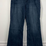 Old Navy NWOT  The Diva Low Rise Stretch Denim Blue Flare Trouser Jeans 6 Casual Photo 0