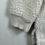 Aerie  Women’s Dream Fleece Sherpa Half Zip Pullover Cream Cozy Minimalist Sz M Photo 5