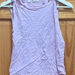 We The Free Size Small Light Purple Knotted Shoulder Tank Top Photo 0