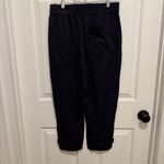 Aday Ice Pop Dress Pants Size Small Black Straight Leg High Rise Ankle Length Photo 2