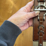 Fossil NEW  Interlocked Bar Stretch Coastal Cowgirl Western Boho Chic Belt M Photo 0