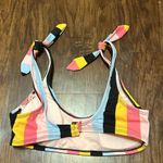 Giani Bini Striped Bikini Top Photo 1