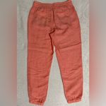 Athleta  Retreat Linen Pant Pink Lightweight Easy Care Secure Pockets Photo 2