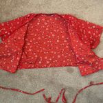 SheIn Curve Woman’s Wrap Around Crop Blouse 2XL Photo 6