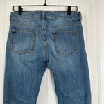 Anthropologie Pilcro Slim Boyfriend Distressed Jeans Denim Petite Size 26 Photo 4
