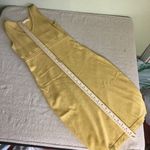 Royal Party Women’s Yellow Knit BodyCon Knee Length Tank Dress EUC free Size Size undefined Photo 6