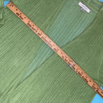 AVENUE sweater open front waterfall cardigan long sleeve crochet knit size 18 Photo 5