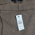 Talbots Womens Trousers 12 Brown Plaid Straight Leg Stretch Office Dress Attire Photo 11