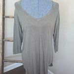 matty m  Oversized Shoulder Detail Tunic Top Photo 0