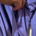 Athleta  Harmony Pose Wrap medium Cardigan Duster Sweater Thumb Holes  purple Photo 5