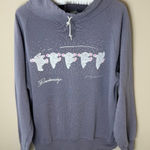 Vintage Eagle Sportswear Breckenridge Sweatshirt Top Womens Large Purple Shirt Photo 0