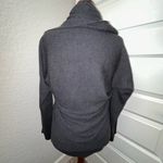 Threads Saks Fifth Avenue  Italian Merino Wool Long Sleeve Shawl Cardigan Photo 1