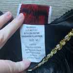 Vintage Jerry Beck Black Flapper Dress M Size M Photo 3