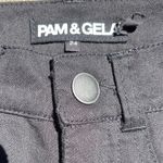 Pam & Gela  Cropped Flare with Classic Stripe, Black Side Stripe Kick Flare Jeans Photo 3