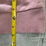 All Saints Women’s Cutoff Crewneck Sweater Size M Pink Mauve Photo 5
