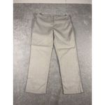 Eileen Fisher  blend linen blend Tapered Trouser Pant large petite beige Photo 1