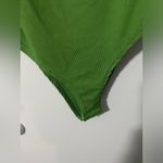 NWOT one shoulder colorblock bodysuit Photo 2