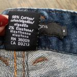 Calvin Klein Mid Rise Cropped Jeans Buttons Size 4 Photo 7
