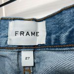 frame denim FRAME Le Original Distressed Light Wash Cropped Jeans Size 27 Photo 6