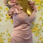 Cinderella Divine Side slit satin pink Prom Dress size 10 Photo 5