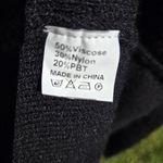 Black Knit Long Double Breasted Cardigan Sweater L Size L Photo 4