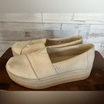 Toms ALPARGATA PLATFORM WOMENS SIZE 10 W Photo 1