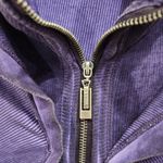 Yest Acubi Hippie Eclectic Mori Girl Lagenlook Purple Ruffled Hoodie Size Small Photo 5